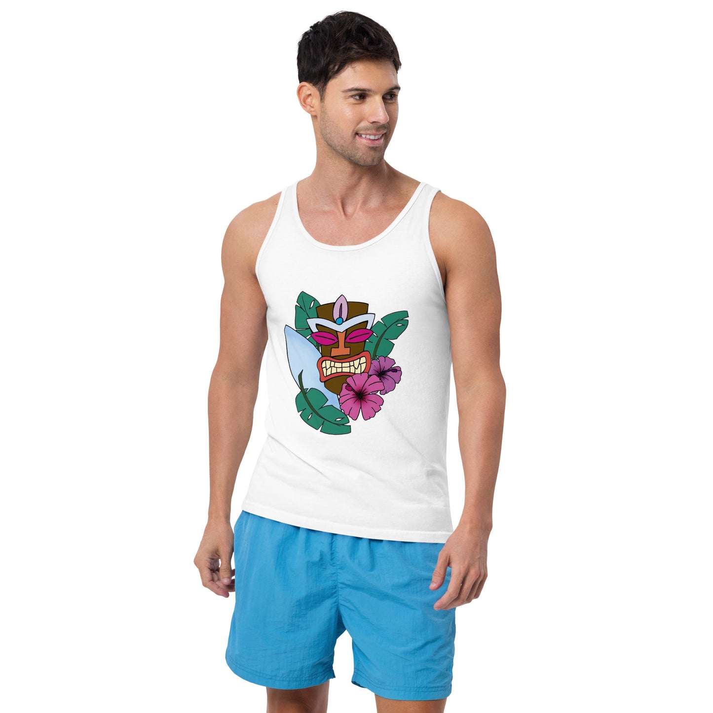 Tiki Unisex Tank Top