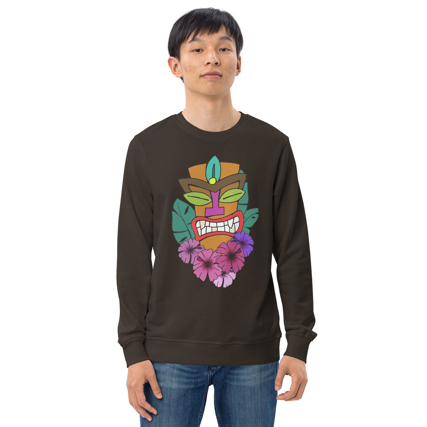 Tiki Unisex organic sweatshirt