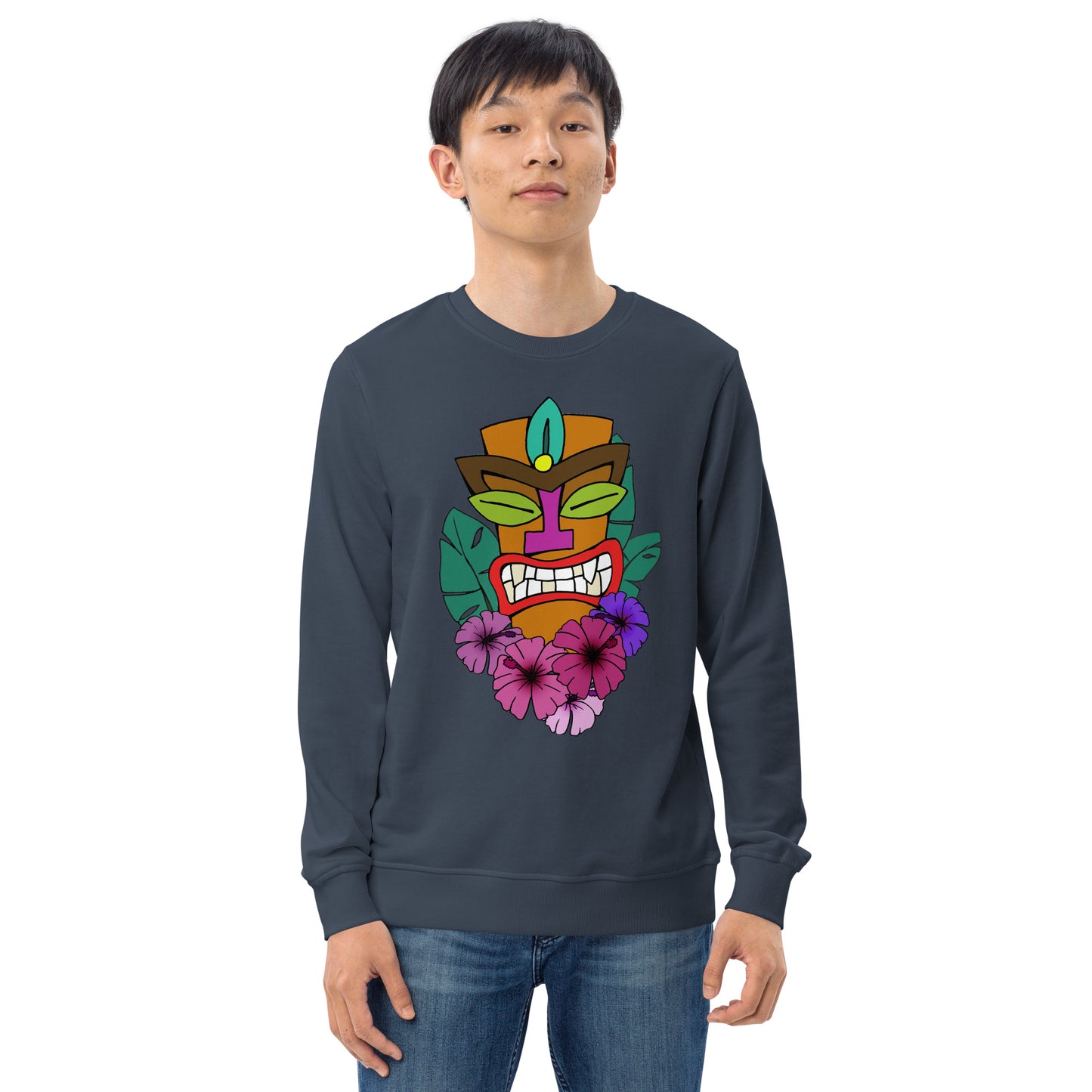 Tiki Unisex organic sweatshirt