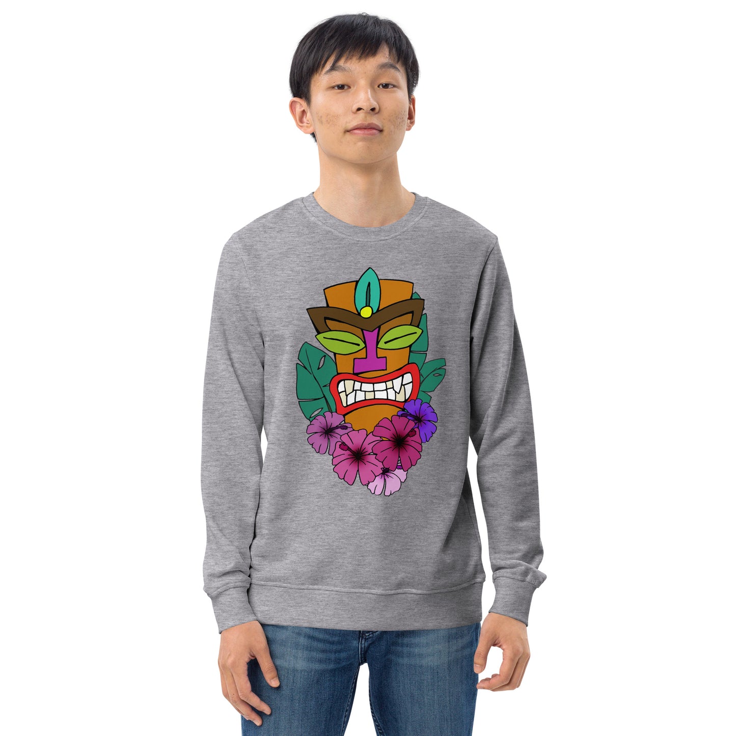 Tiki Unisex organic sweatshirt