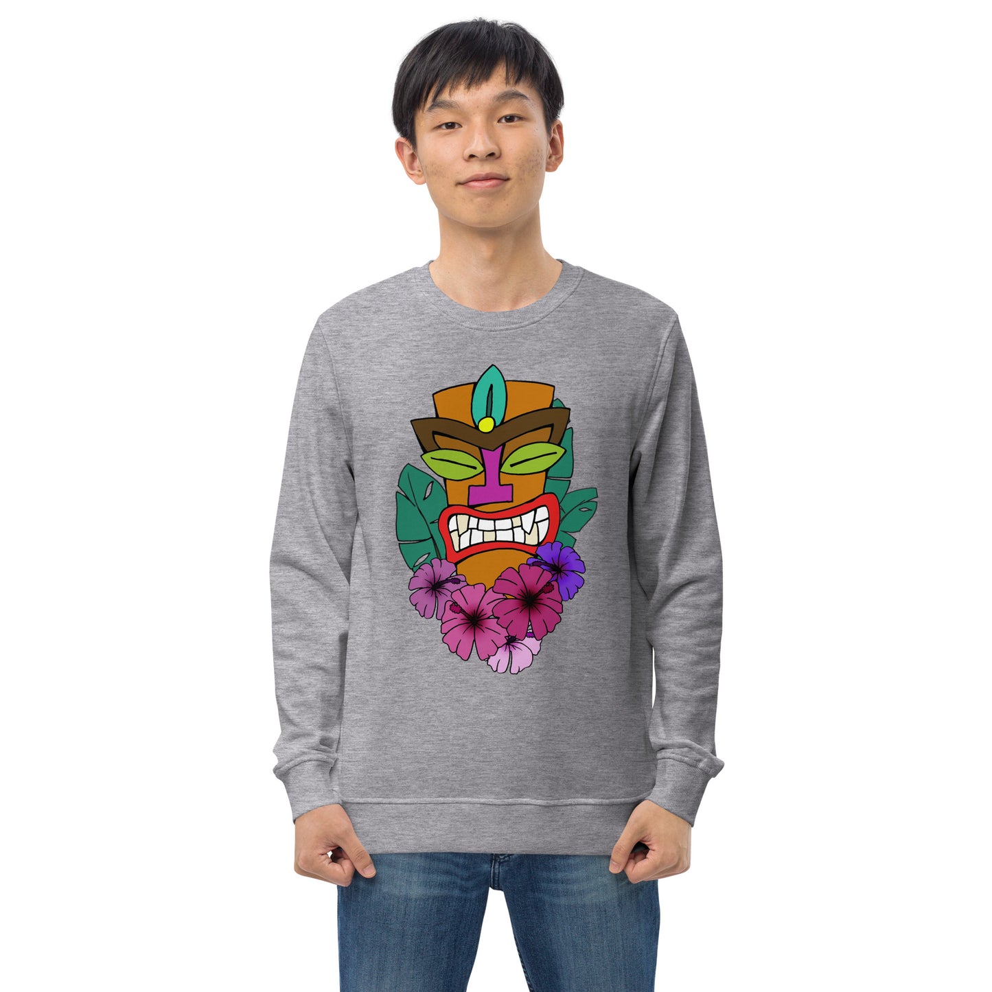 Tiki Unisex organic sweatshirt