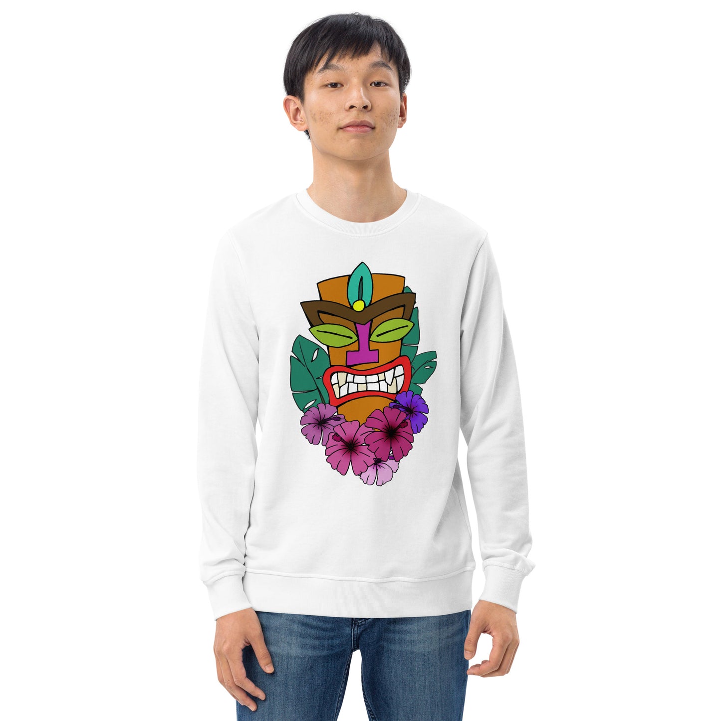 Tiki Unisex organic sweatshirt