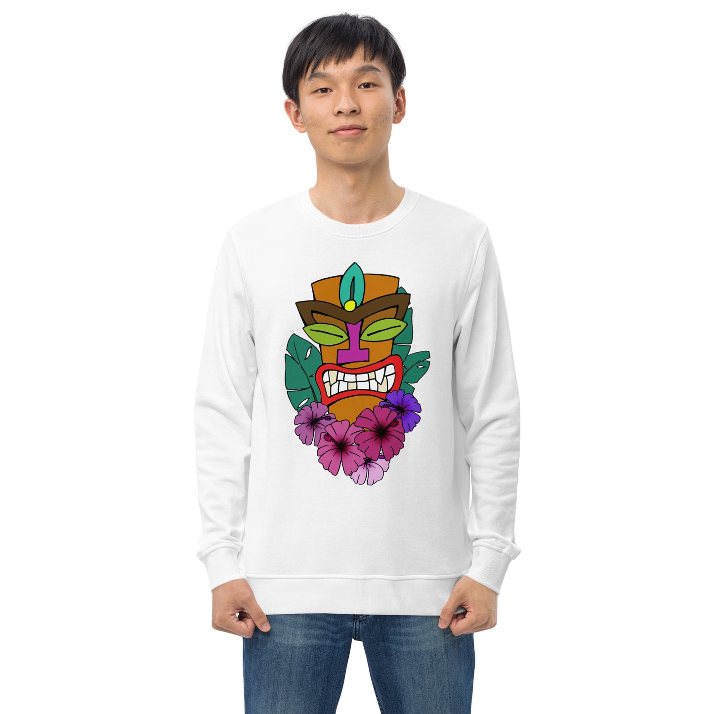 Tiki Unisex organic sweatshirt