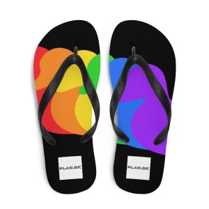 Klipklapper DUCK er jesus sandaler med regnbue ænder lgbt fest