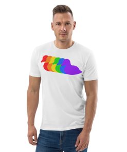 T-shirt DUCK Unisex Shop med Sweatshirts klistermÃ¦rker og sko tshirt med regnbue Ã¦nder i lgbt farver med tÃ¸j til Ham og Hende i Fede Farver