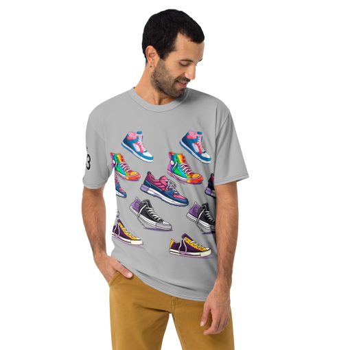 Shoe Parade T-Shirt sko med regnbue farver